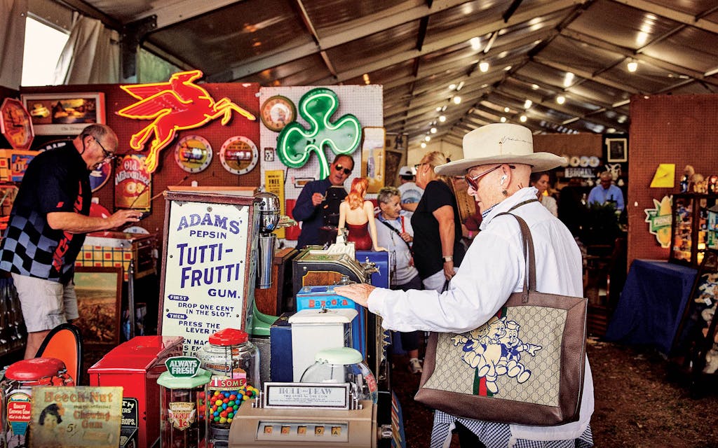 Surveying the Vintage Market at Texas's Wildest Antique Fair