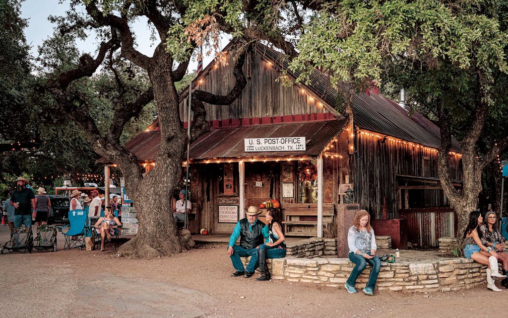 The Luckenbach general store.