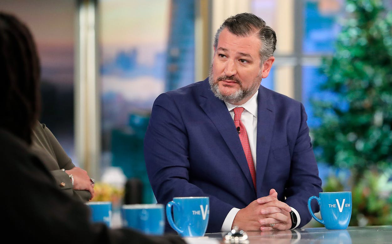 Ted Cruz makes a guest appearance on The View