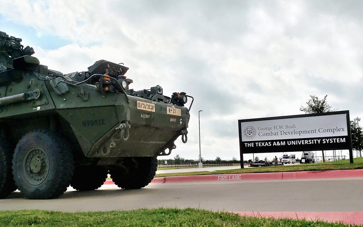 Bush Combat Development Complex at Texas A&M