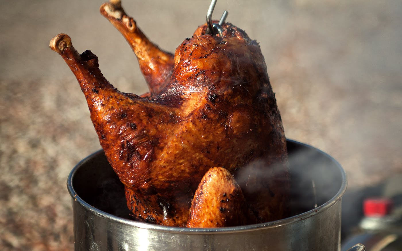 How to Deep Fry a Turkey - The Wooden Skillet