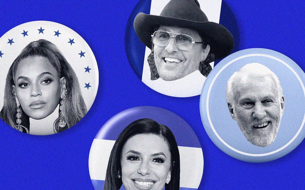 Is It Time for Texas Democrats to Turn to the Celebrities? 
