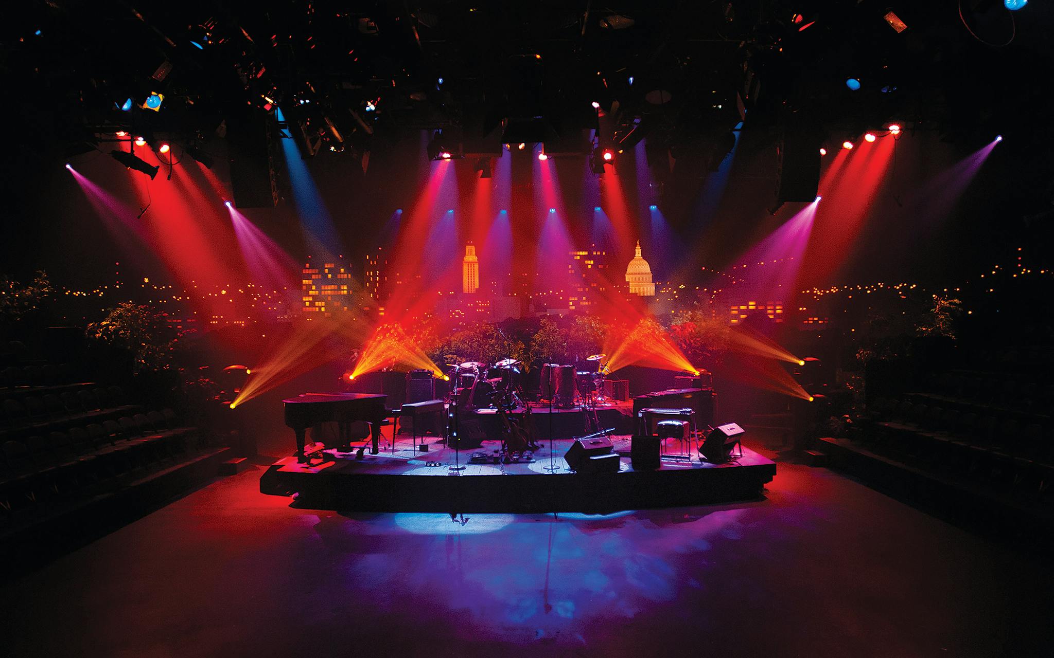 The Austin City Limits stage in 2008.