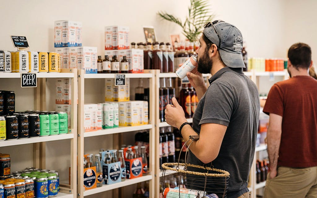 Texas’s First Non-Alcoholic Bottle Shop Reflects the Shifting Culture Around Drinking