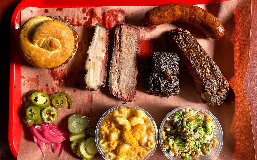 A spread from Pit Commander BBQ.