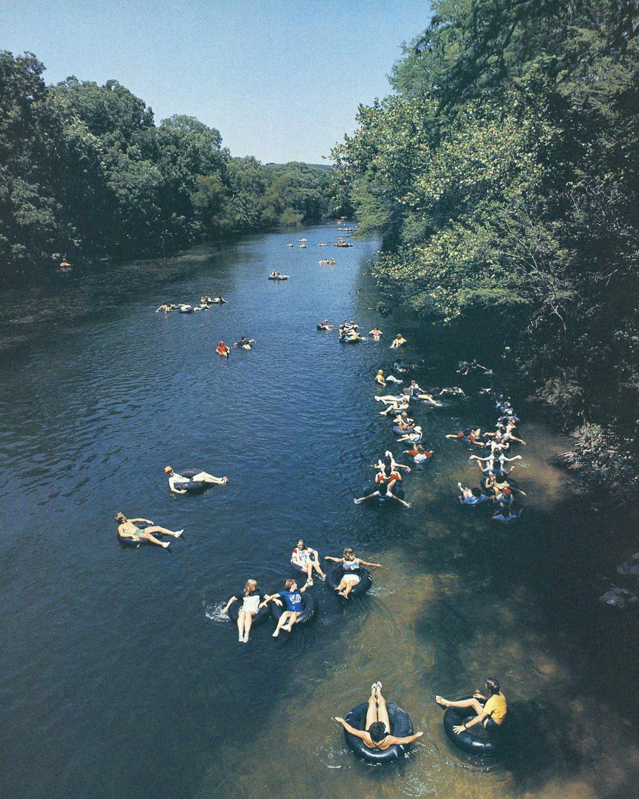 Navigable Rivers Texas Guadalupe River Texas Tubing