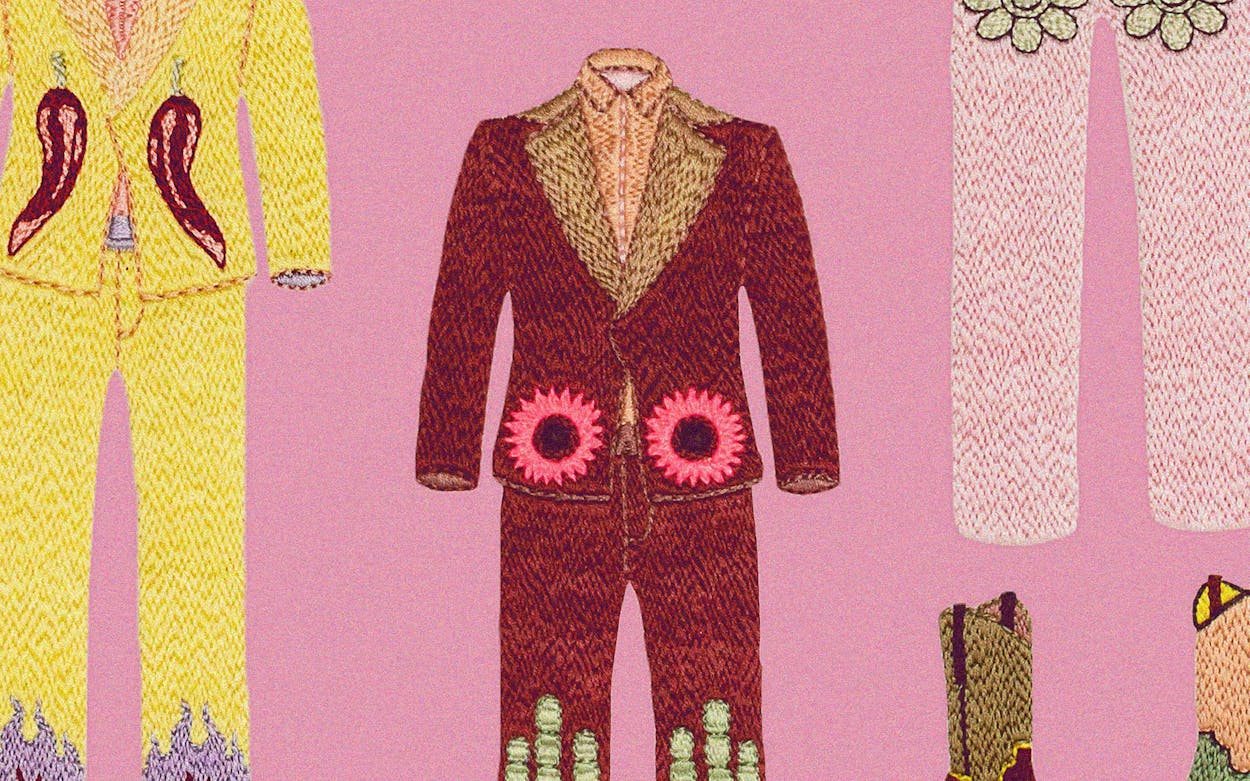 Jane Reichle's Embroidered Nudie Suits