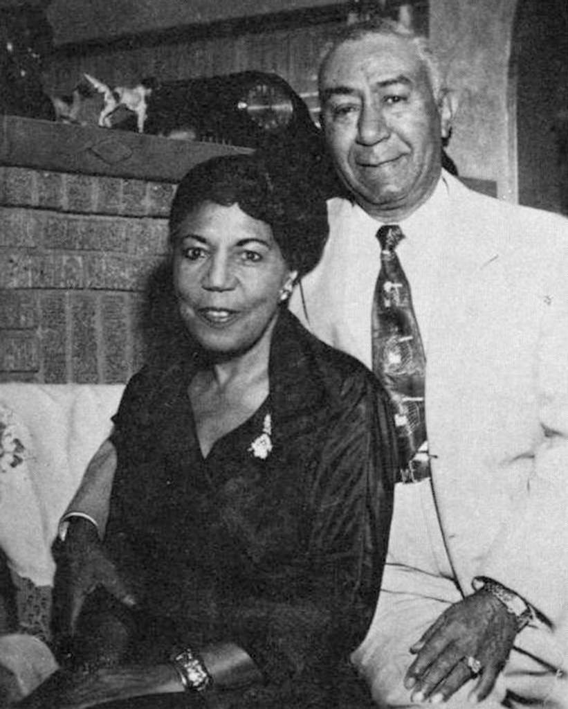 Original owners of the Eldorado Ballroom, Anna and Clarence Dupree, in 1949