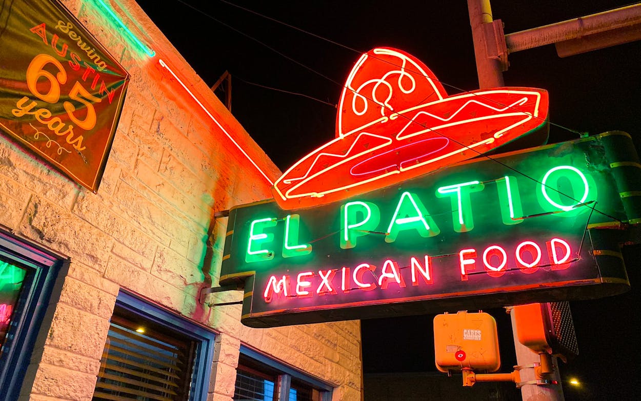 El Patio opened in Austin in 1954.
