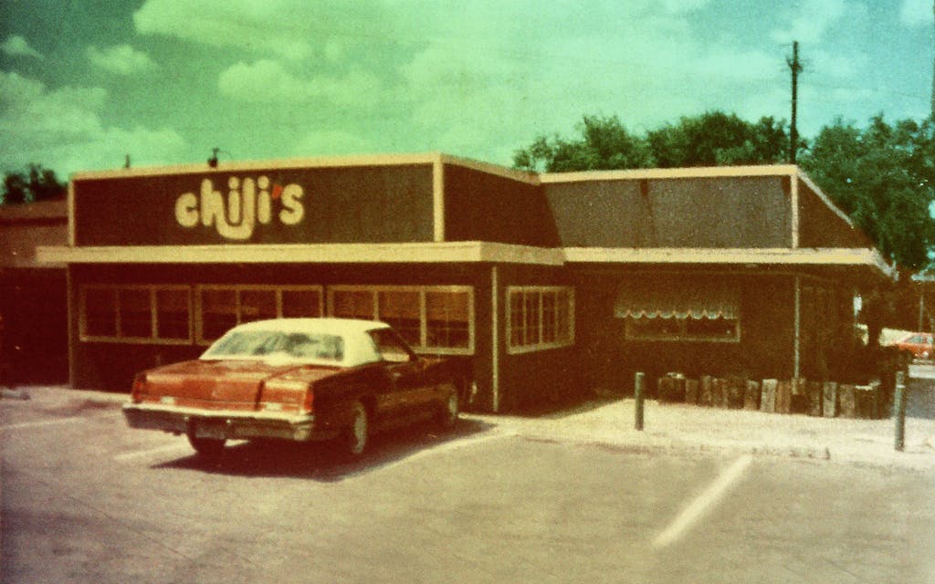 The original Chili's after a remodel along Greenville Avenue.