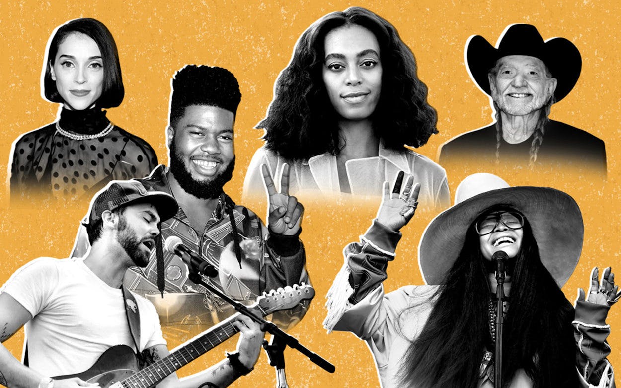 30 Things You Need to Know about Texas Music in 2017