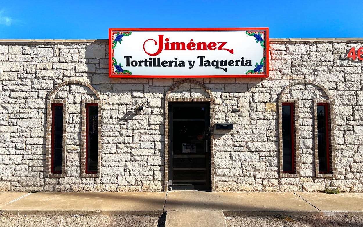 Jimenez Tortilleria y Taqueria in Lubbock.