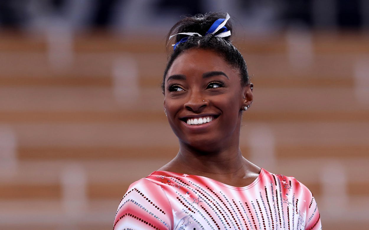 Like So Many All-Time Greats, Simone Biles Couldn’t Stay Away from the Game