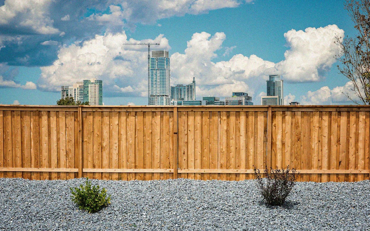 Austin's residential fences are getting taller