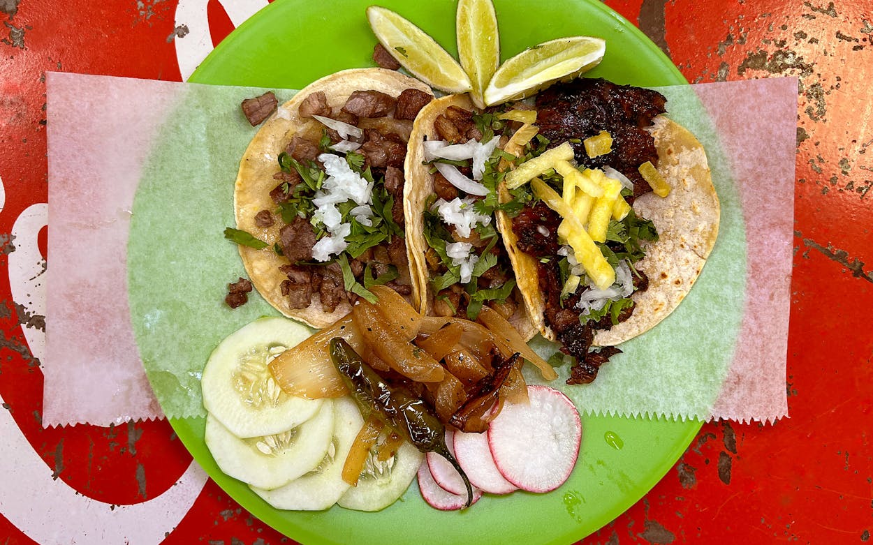 Find True Mexico City-style Tacos in This Dallas Gas Station