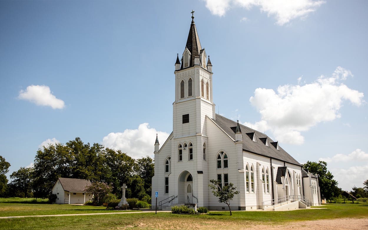 St. John the Baptist Catholic Church in Ammannsville.