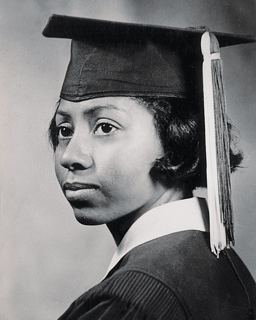 Ruth J. Simmons’s high school graduation photo, May 1963.