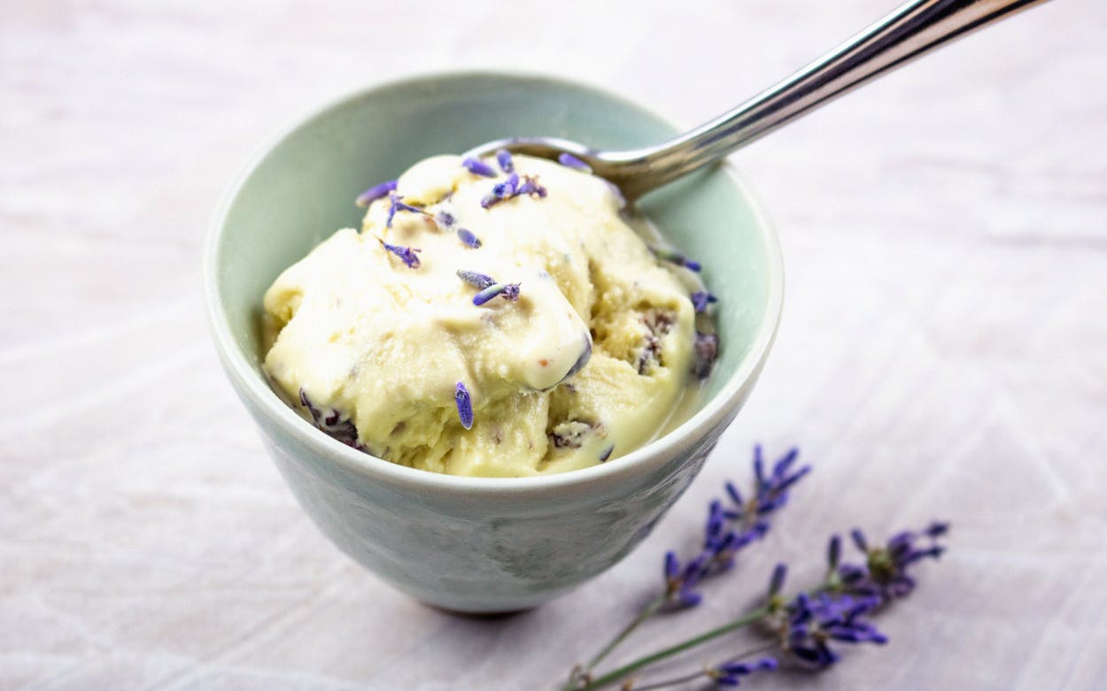 Honey-Lavender Ice Cream Recipe