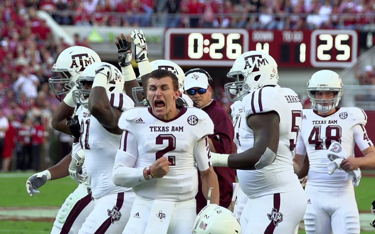 Manziel has wild life on and off field