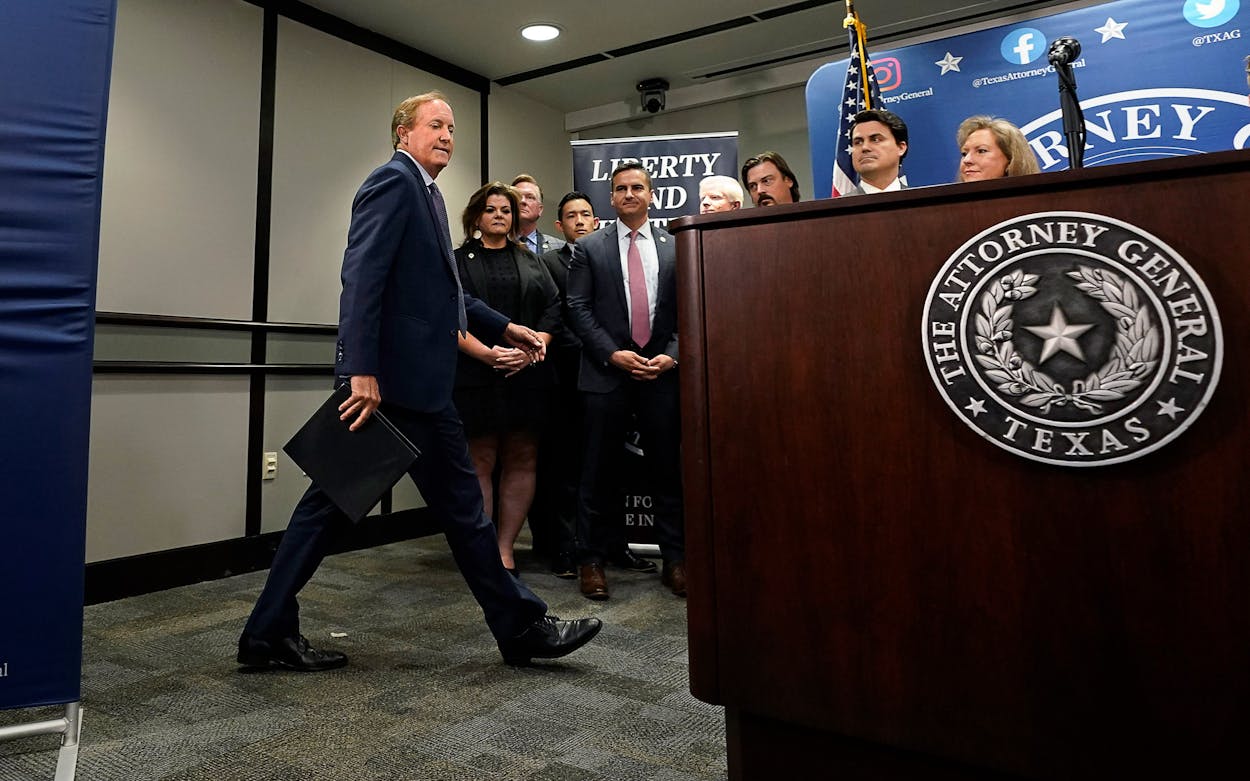 Why the Right Loves Ken Paxton