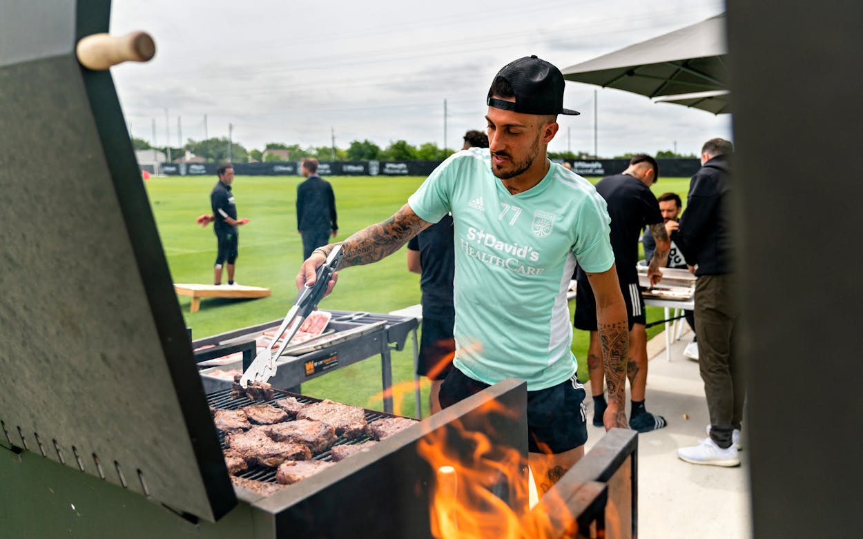 On Texas MLS Teams, Argentine Players Are the Barbecue Grillmasters