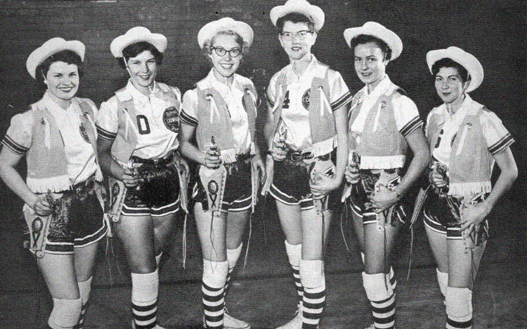 The Pioneering, Barnstorming Women's Basketball Stars of the Texas