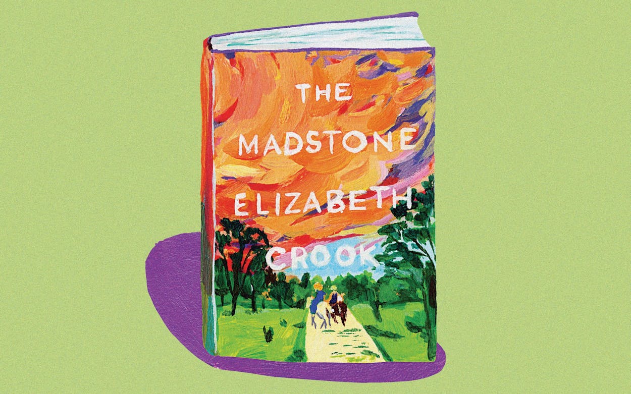 Elizabeth Crook’s new western, The Madstone.