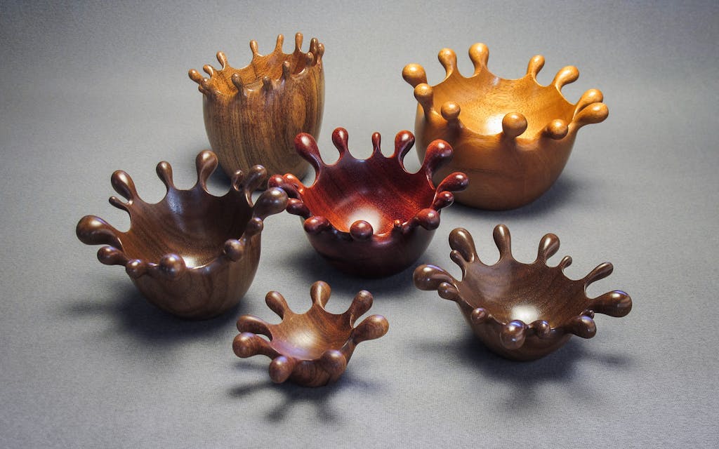 Kamerath's "splash" bowls.