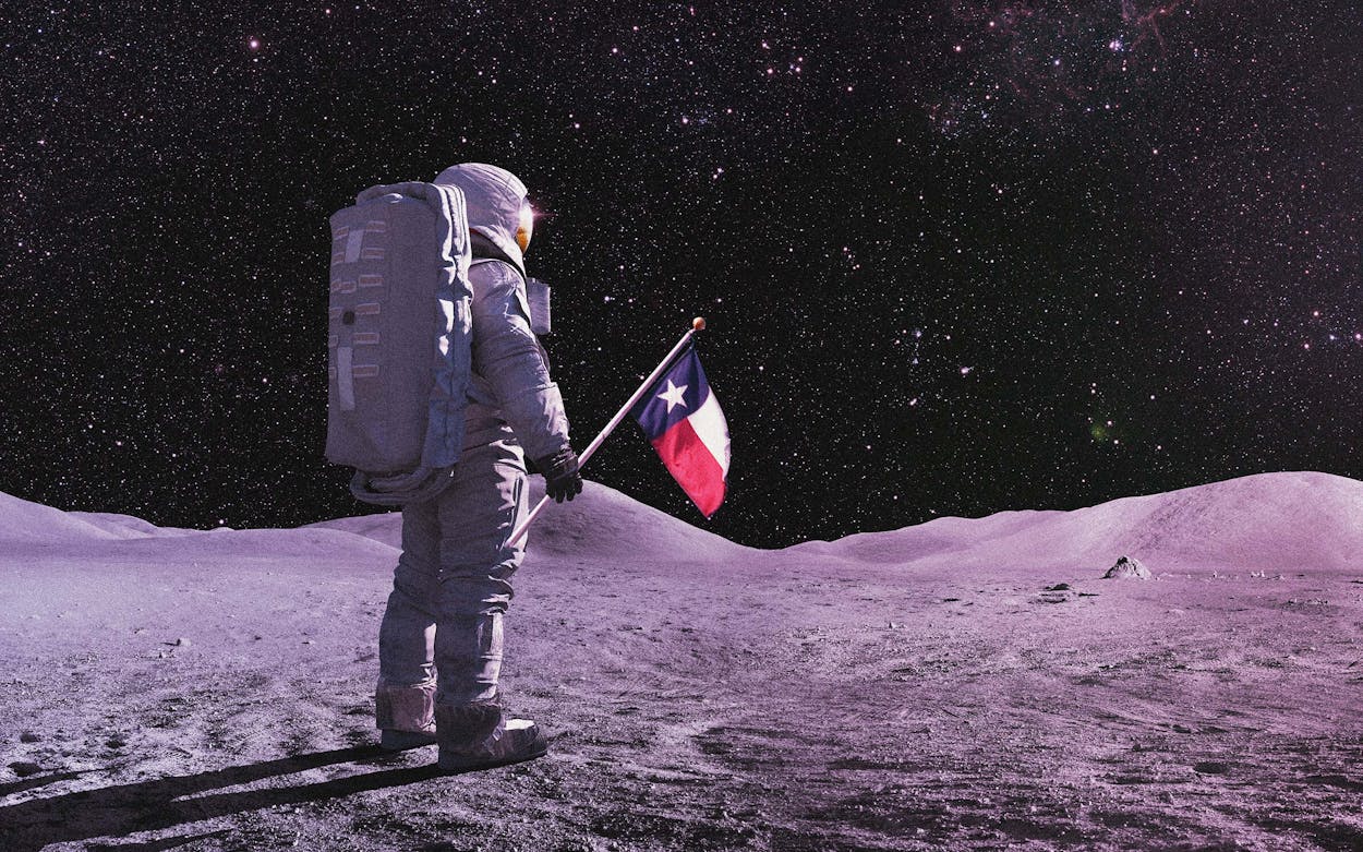 Texas moon landing