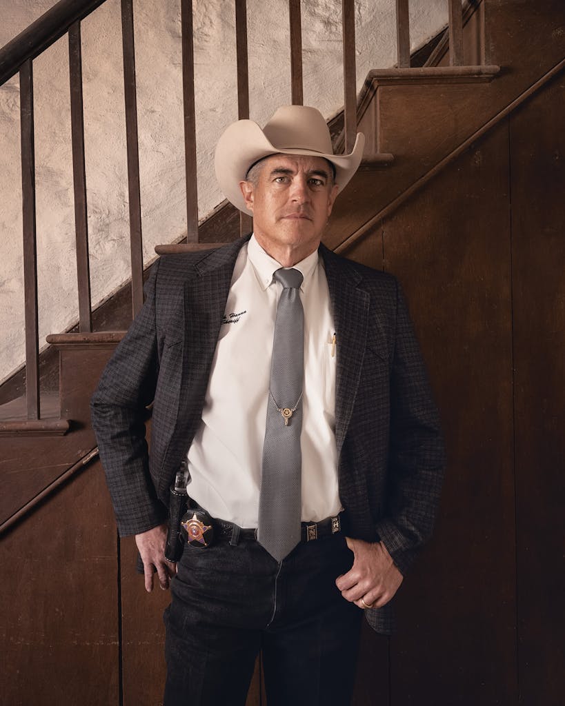 Sheriff Nick Hanna, on February 23, 2024.