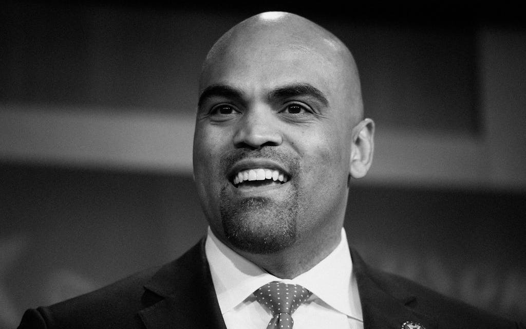 Rep. Colin Allred, D-Texas, conducts a news conference introducing legislation that would help offset expenses incurred by new parents in the Capitol on Wednesday, December 4, 2019.