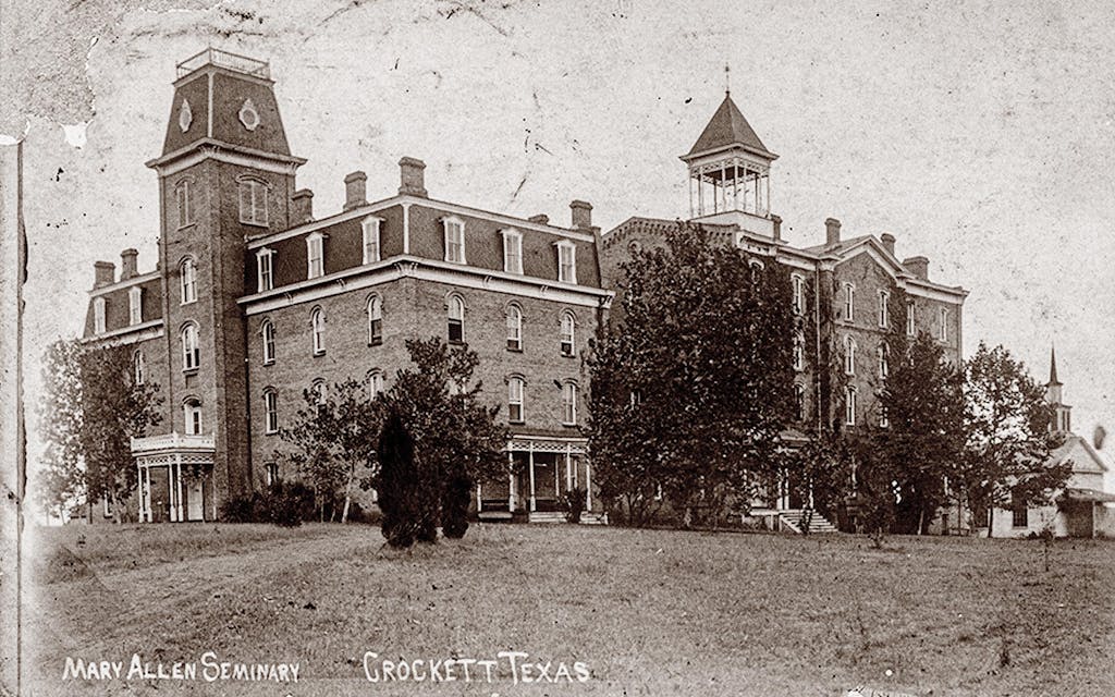 Mary Allen Seminary in Crockett, date unknown.