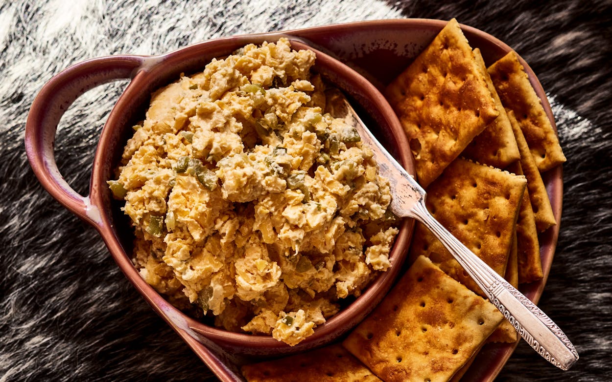 cured pimento cheese