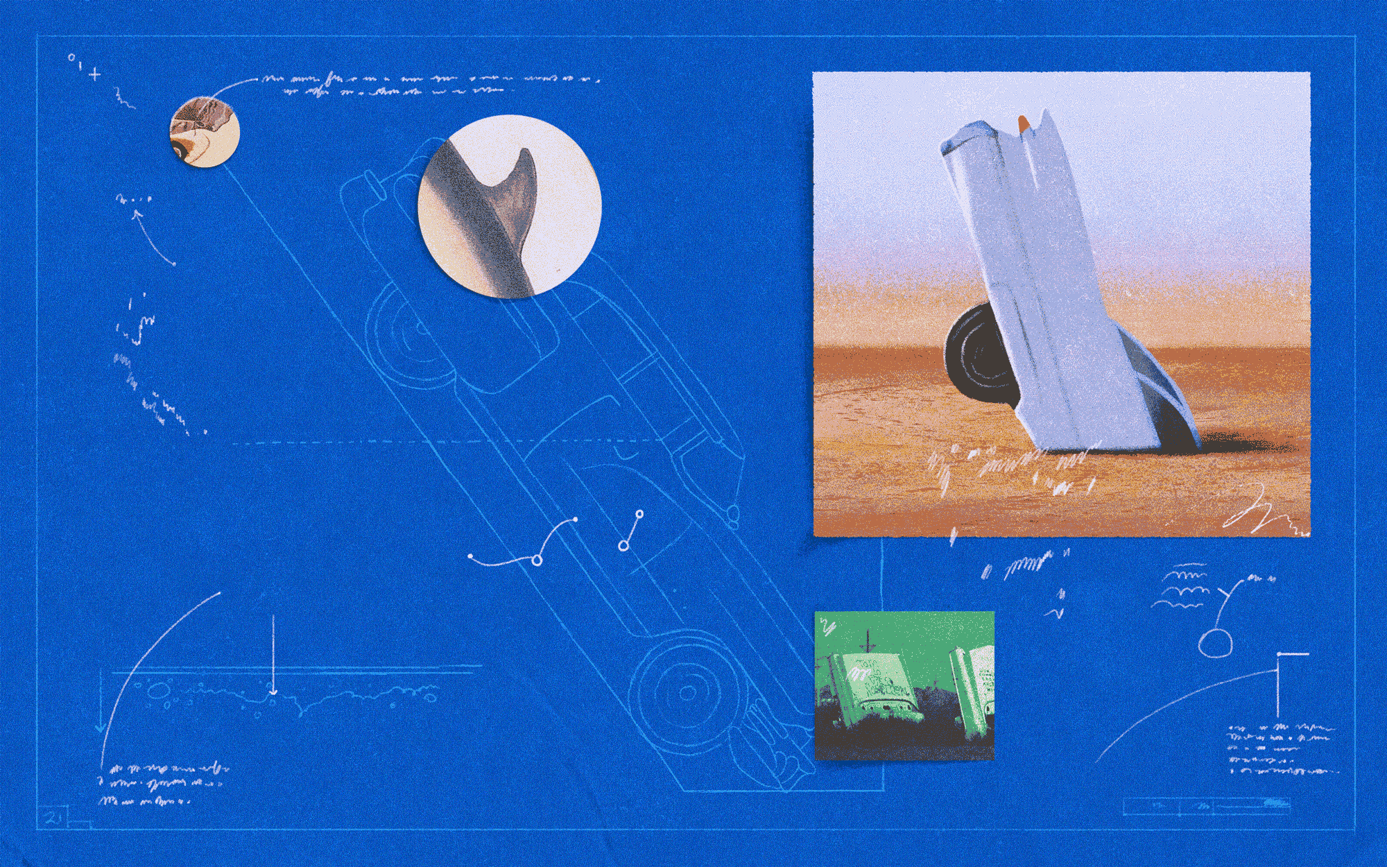 How an Obsession with Dolphins Inspired a Cadillac Ranch Creator