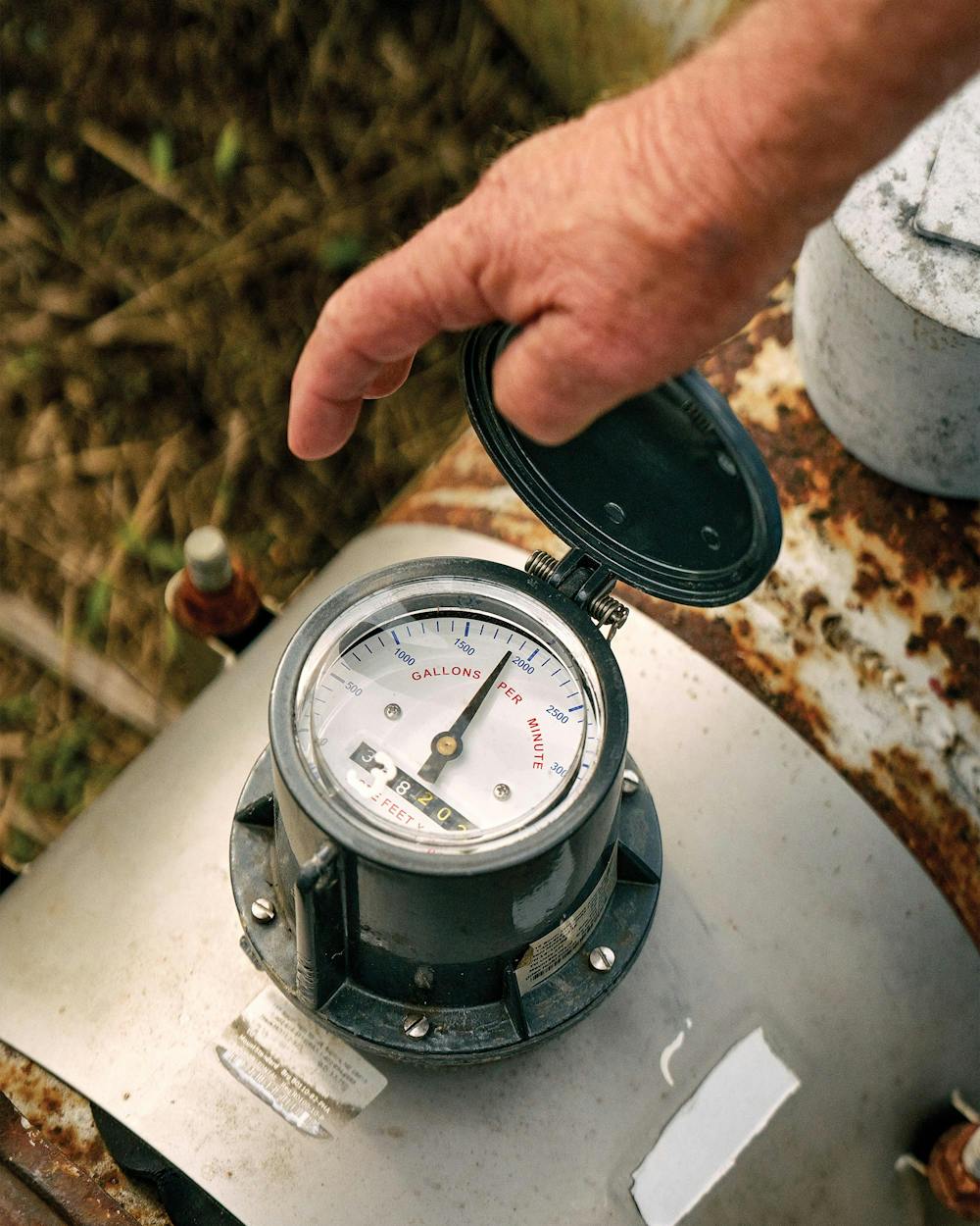 Manual Measuring Rice Field Texas's Rice Farms Are Slowly Disappearing