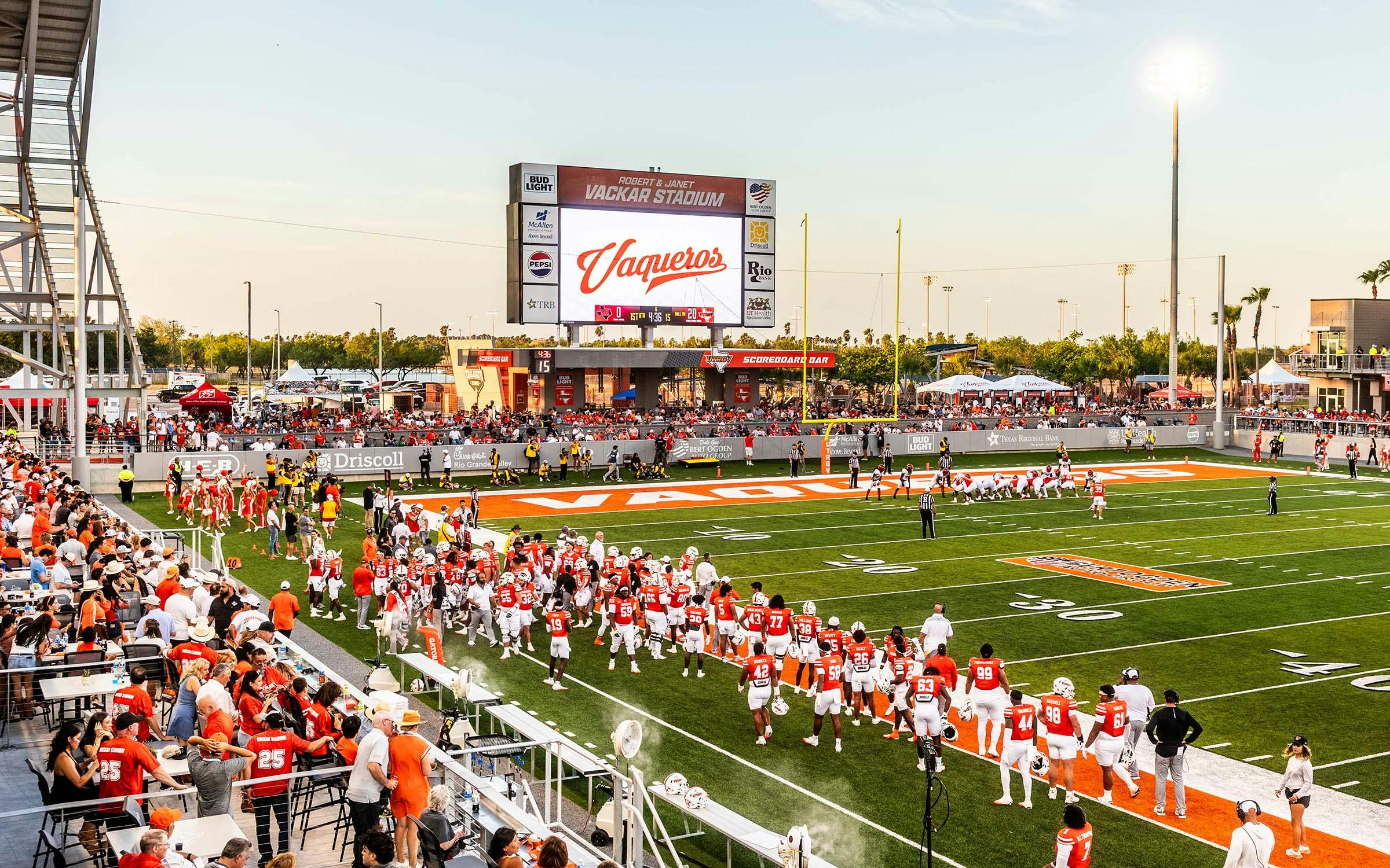 At Last, College Football in the Rio Grande Valley
