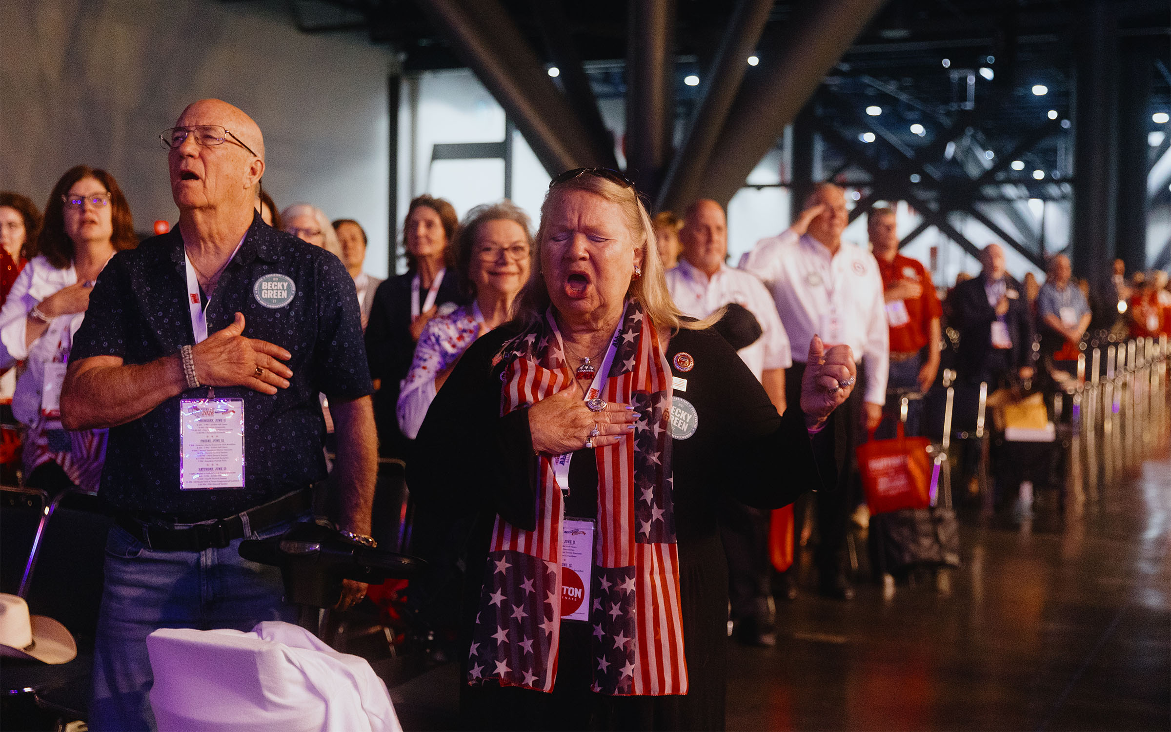 Scenes From the Texas GOP Convention