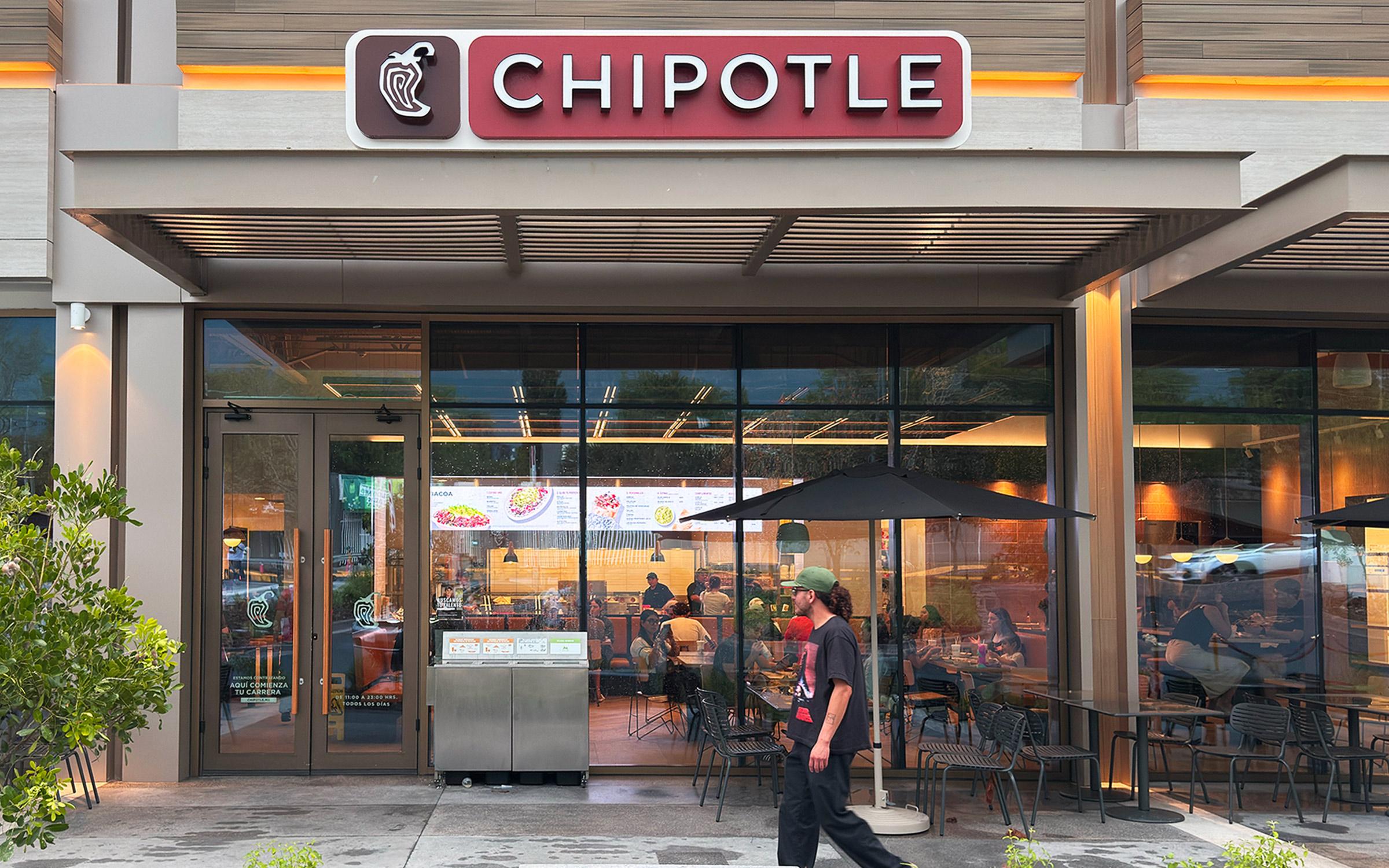photograph of chipotle exterior