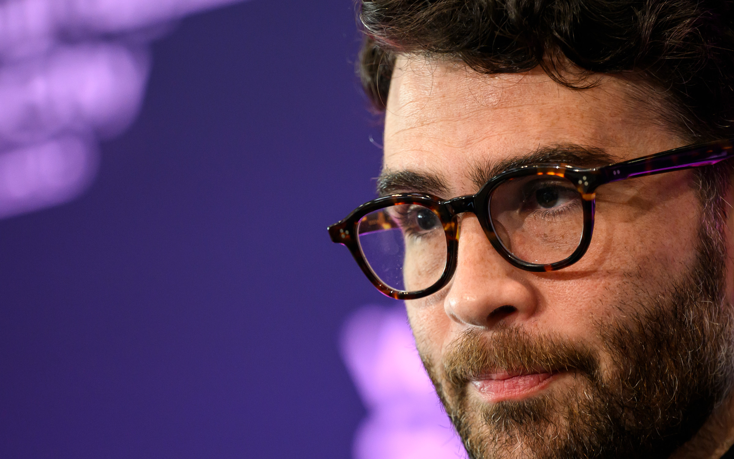 Hasan Piker at an event in Qatar in February 2026.